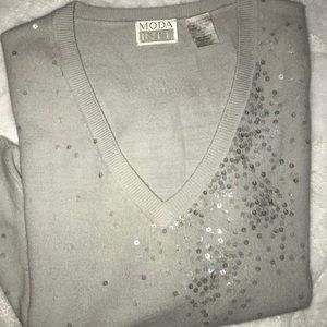 Holiday Sweater with sequin